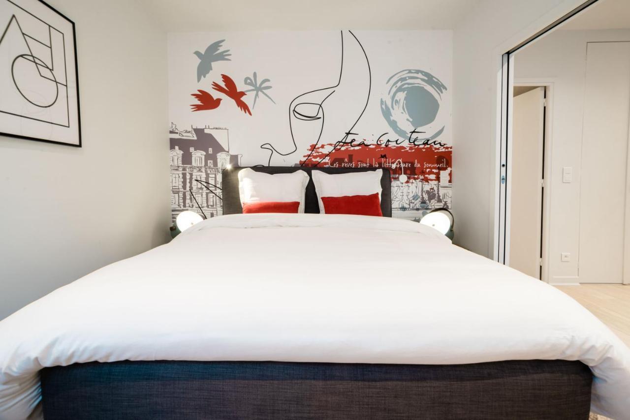 Suite Cocteau : Au Coeur De La Rive Gauche, Neuf, Design, 2/4/6 Personnes Paris Exterior foto