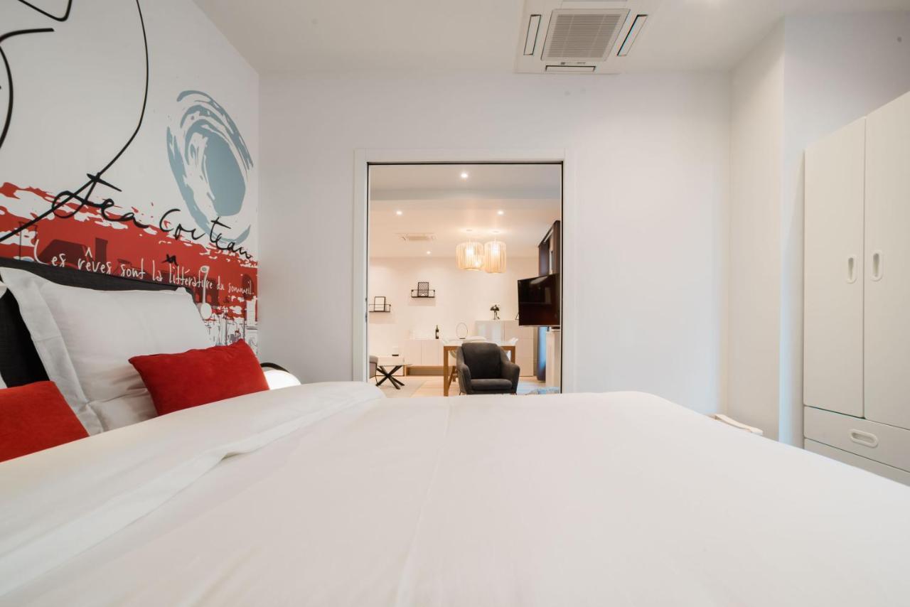 Suite Cocteau : Au Coeur De La Rive Gauche, Neuf, Design, 2/4/6 Personnes Paris Exterior foto